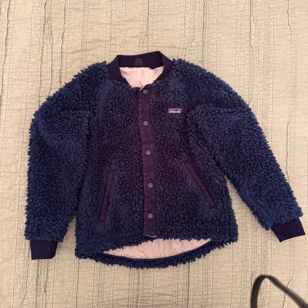 Patagonia Navy Fleece Jacket